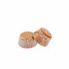 Papilotki Cupcake metalizowane MINI 27/17 h - ZŁOTE 10szt